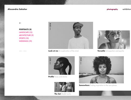 Fullscreen Hover Loop Effect